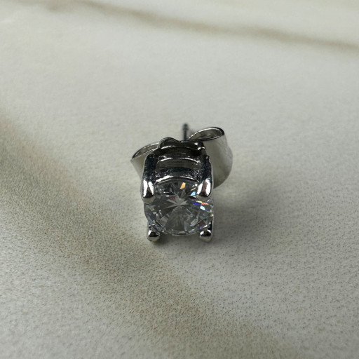 Ασημένια Ανδρικά Σκουλαρίκια Δίας (3)