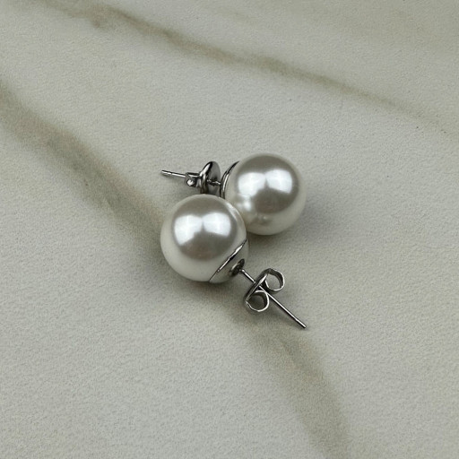Ασημένια Σκουλαρίκια Elegant Pearls (3)