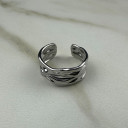 Ασημένιο Δαχτυλίδι Waves