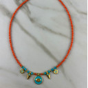 Χειροποίητο Κολιέ Tropical Combo