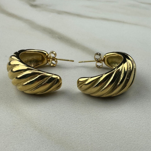 Χρυσά Σκουλαρίκια Olympia (3)