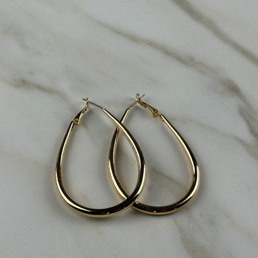 Χρυσά Σκουλαρίκια Tears (2)