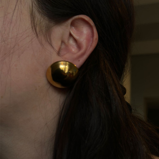 Χρυσά Σκουλαρίκια Venus (4)