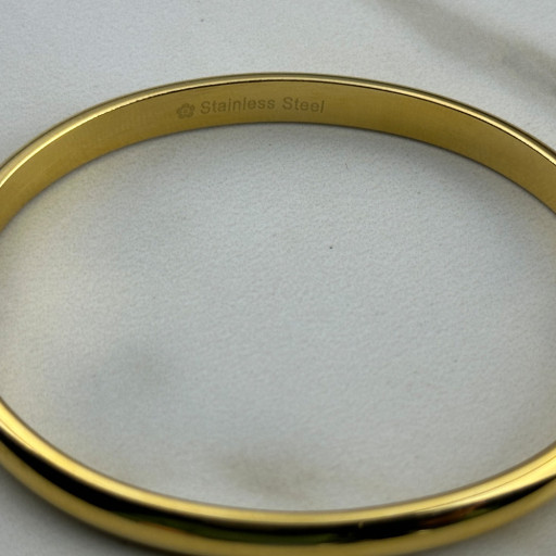 Χρυσό βραχιόλι χειροπέδα Ganymede (2)