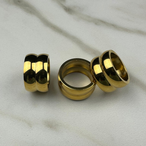 Χρυσό δαχτυλίδι Void (3)