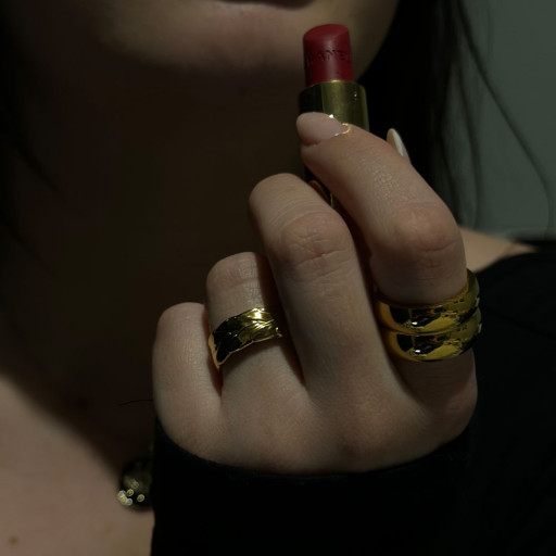 Χρυσό δαχτυλίδι Void (4)