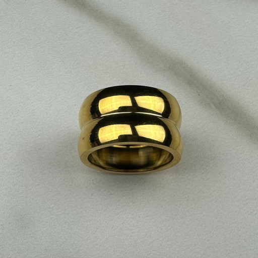 Χρυσό δαχτυλίδι Void (5)