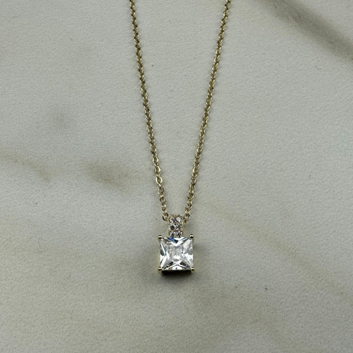 Χρυσό κολιέ διαμαντιού Eternal Glow (3)