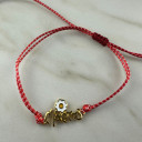 Μαρτάκι με λευκό λουλούδι